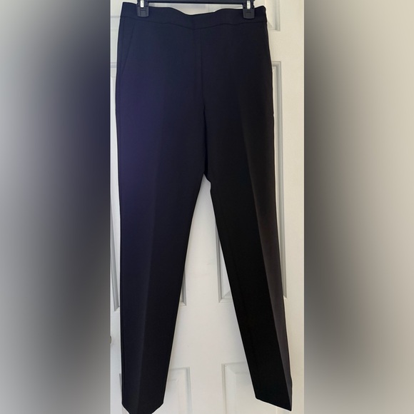 Ann Taylor The Straight Pant in Black Bi-Stretch, Size 2, NWT - Picture 3 of 11